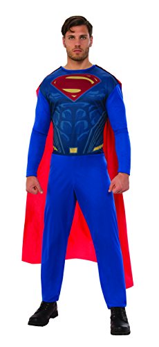 DC Comics - Disfraz de Superman para hombre, Talla XL adulto (Rubie's 820962-XL)