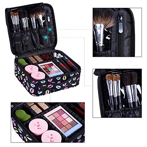 DCCN maletín de cosmética Profesional Neceser Beauty Case Equipaje de Viaje