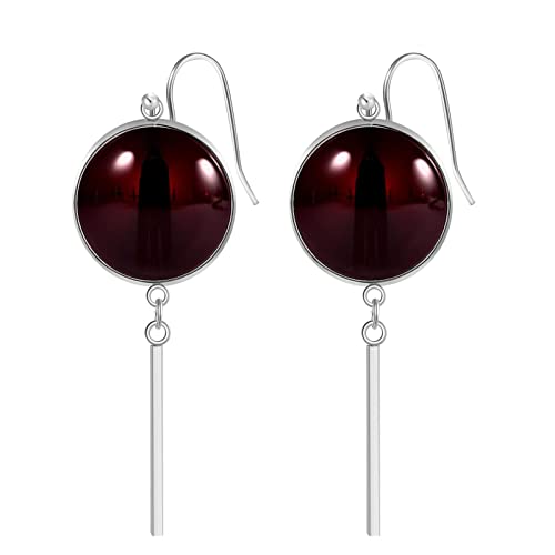 Demonio vampiro seductor con capa negra Pendientes colgantes para mujeres, niñas, cumpleaños, Navidad, amigos, regalo