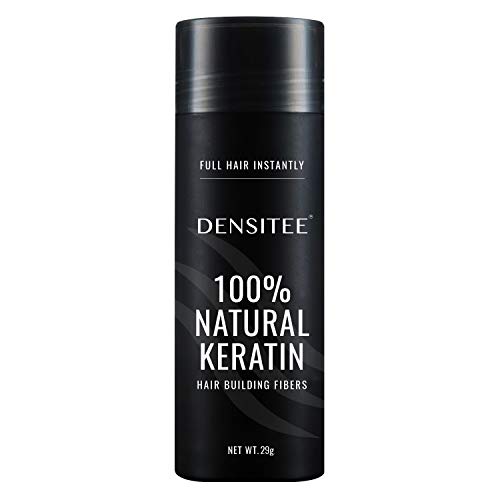 Densitee - Fibras Capilares de Queratina para la Caida de Cabello 29gr - Keratin Fibers para la Perdida de Cabello en Hombres y Mujeres - Disimula al Instante Calvicie - (Castaño)