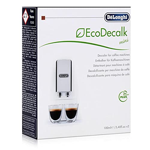 Descalcificador DeLonghi EcoDecalk. 4 paquetes de 2 unidades de 100 ml