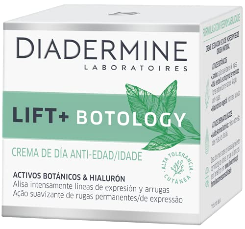 Diadermine - Cofre Compostable y Biodegradable Lift+ Botology - Crema de día Lift+ Botology 50ml + Crema de noche Lift+Botology 50ml - Reduce Arrugas en 4 Semanas