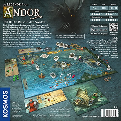 Die Legenden von Andor - Die Reise in den Norden: Für 2 - 4 Spieler