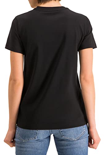 Diesel Camiseta de Mujer T-Sily-S9 (XS, Negro)