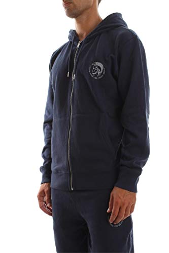 Diesel Umlt-Brandon Sudadera con Capucha, Azul (Blue 89da/0cand), X-Large para Hombre