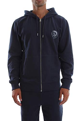 Diesel Umlt-Brandon Sudadera con Capucha, Azul (Blue 89da/0cand), X-Large para Hombre