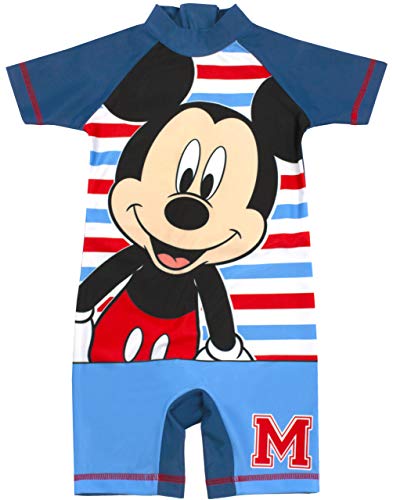 Disney Mickey Mouse Swimsuit Boys | Traje de Surf para niños Traje de baño 2-3 años