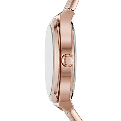 DKNY Women's Quartz Watch with Stainless Steel Strap, Rose Gold, 14 (Model: NY2947)
