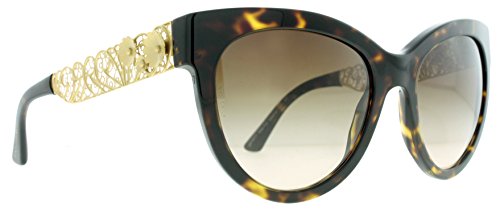 Dolce & Gabbana DG4211 Filigree Collection gafas de sol, Dorado (Havana Gold 502/13), Talla única (Talla del fabricante: One size) para Mujer