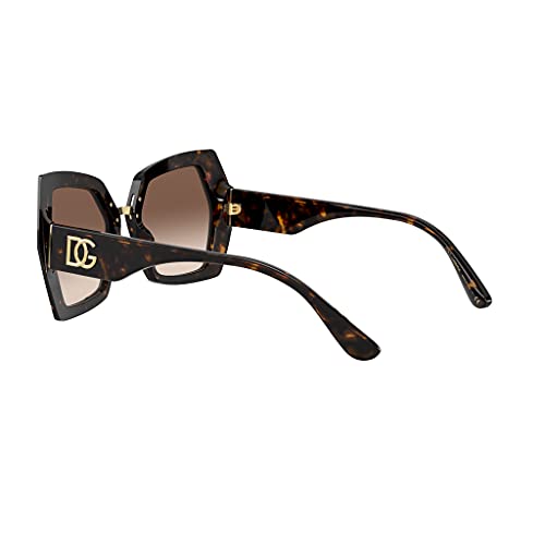 Dolce & Gabbana gafas de sol DG4377 502/13 la HABANA la Habana brown tamaño de 54 mm de Mujer