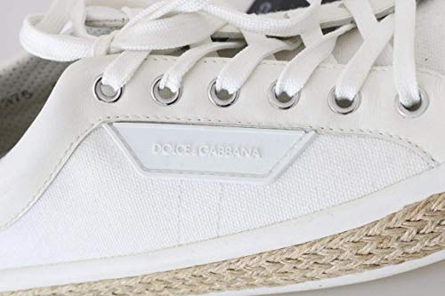 Dolce & Gabbana - Zapatillas para Hombre, Color Blanco, Talla 39 EU