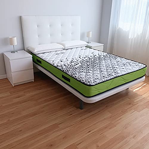 Duérmete Online Colchón Artiflex HR Bioceramic para Cama Articulada (Cara Invierno-Verano) Muy Transpirable, 80x180