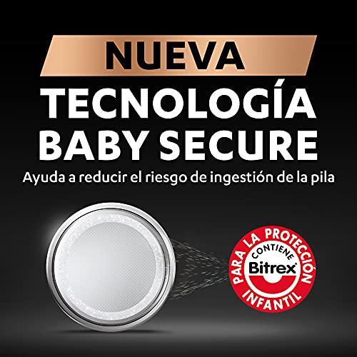 Duracell Pilas de botón de litio 2025 de 3 V, paquete de 8, con Tecnología Baby Secure, para uso en llaves con sensor magnético, básculas, elementos vestibles, Exclusivo de Amazon