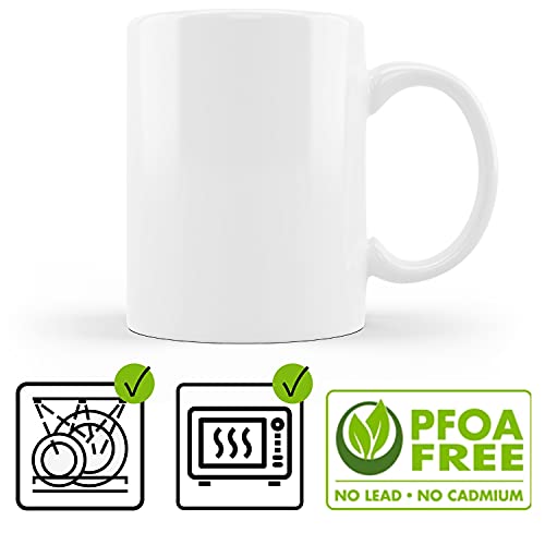 Eagle Americn Flag Proud Country Symbol White Mug Taza divertida de la novedad del té del café de 325ml Taza blanca de cerámica de la gran idea del regalo Meme