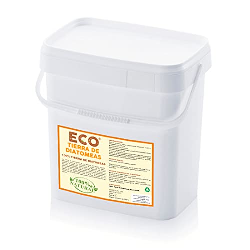 ECO Tierra de Diatomeas® Micronizada 5kg - 100% Natural y Ecológico - Grado alimenticio E551c. No calcinada, sin aditivos.