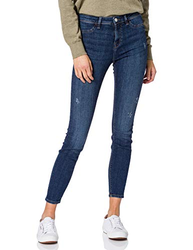 edc by Esprit Jeggings Skinny Fit Vaqueros, Azul (902/Blue Medium Wash), 29W / 30L para Mujer