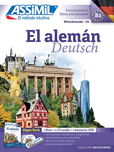 El aleman alumno (CD4+USB): l'allemand avec la méthode Assimil (Senza sforzo)