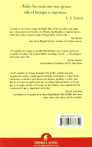 El vendedor de tiempo: Una satira sobre el sistema economico (Narrativa empresarial)