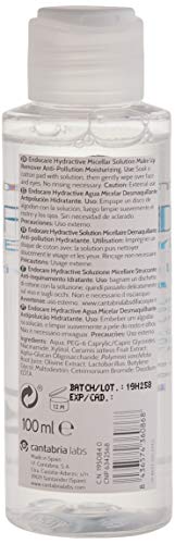 Endocare Hydractive Agua Micelar - Limpiador Facial Suave e Hidratante, Desmaquillante para Cara, Ojos y Contorno de Ojos, Todo Tipo de Pieles, 100 ml