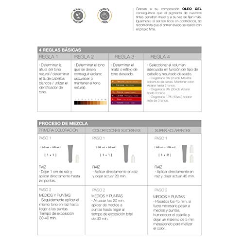 Eseuve Profesional Tinte Colour Is Color, Nº6.1 Rub Osc Ceniza, 60 Mililitro