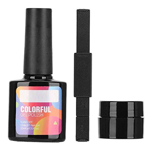 Esmalte de uñas en gel, esmalte de uñas 3D magnético para ojos de gato, esmalte de gel para uñas remojo, esmalte de gel para uñas, esmalte de gel para uñas con imán(RFA494 + Gel de uñas negro + imán)