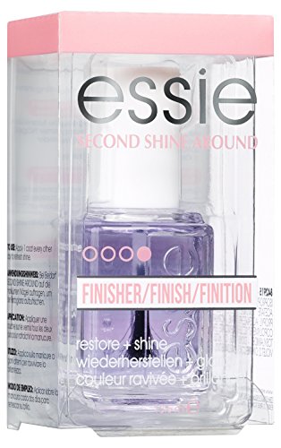 essie Second Shine Around - top coat esmaltes de uñas (Transparente, Polish refreshing)