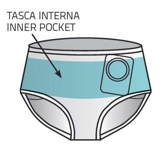 Faja hernia slip Boxer Art.516 - Color Gris Talla 3 > 81-85 cm