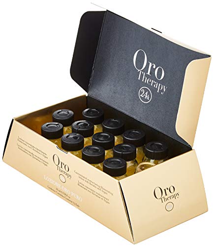 FANOLA Oro Therapy Loción capilar iluminadora de oro puro - 10 ML X 12 PZ