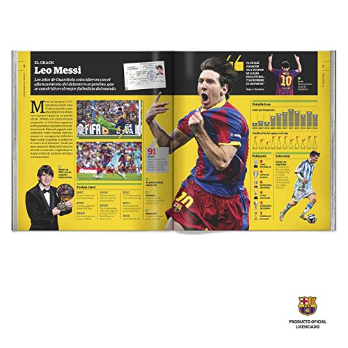 FC Barcelona, la historia completa del club | Libro FC Barcelona | Producto Oficial Licenciado | Libro Historia del Barça Tapa Blanda | Historia del Camp Nou | Edición 2019 | ISBN 9788491030805