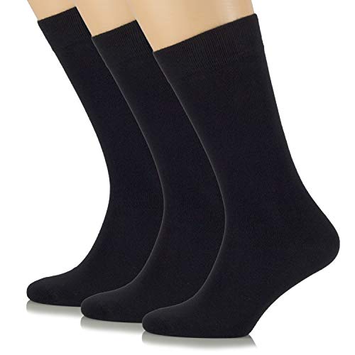 Fiera Besa Bambus - Calcetines para mujer Negro 35-38