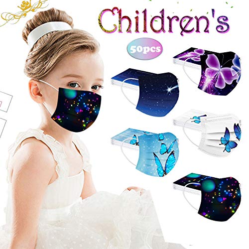 Fossen 50PC mascarillas niños,mascarillas Infantiles,mascarilla Infantil,mascarilla Infantil,mascarilla Infantil,mascarilla_ Infantil (Estilo 112)