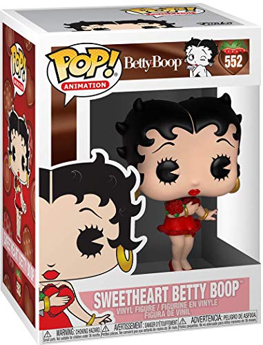 Funko 36477 Pop Vinilo: Animación: Betty Boop (Valentine), Multi