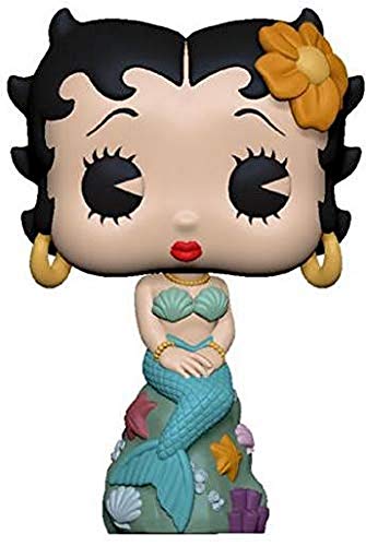 Funko- Pop Vinilo: Betty Boop: Mermaid Figura Coleccionable, Multicolor, Estándar (38485)