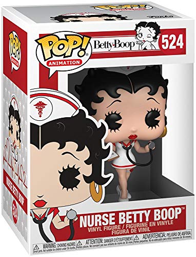 Funko- Pop Vinyl: Animation: Betty Boop: Nurse Figura de vinilo - coleccionable, Multicolor, Estándar (35589)