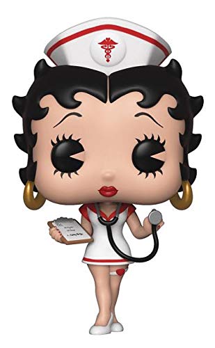 Funko- Pop Vinyl: Animation: Betty Boop: Nurse Figura de vinilo - coleccionable, Multicolor, Estándar (35589)
