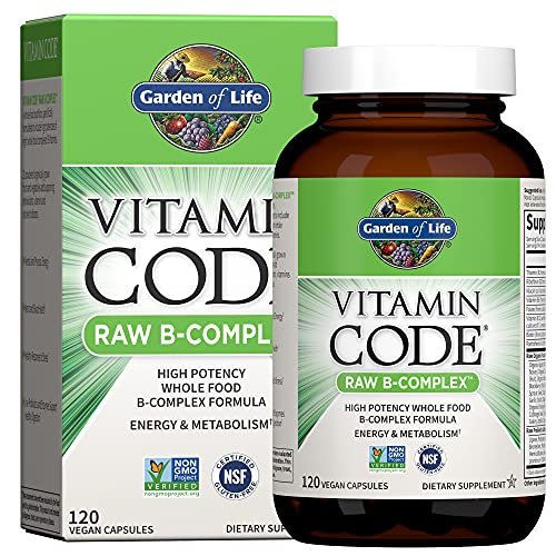 Garden Of Life Vitamin Code Raw Vitamina B Complejo 120 Cápsulas 240 g