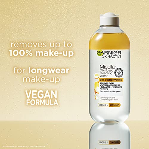 GARNIER Micellar Agua Aceite Infusión 400ml