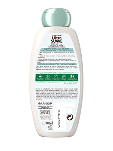 Garnier Original Remedies Ultra Suave Delicatesse De Avena Champú 2 En 1 Niños - Para Cabello Sensible