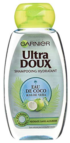 Garnier Ultra Doux Champú agua de coco/Aloe Vera 250 ml