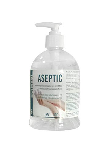 Gel Hidroalcohólico Antiséptico | Autorizado por AEMPS | Indicado para desinfección de piel sana | <70% de Alcohol | Pack 4 uds. | 500ml