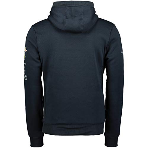 Geographical Norway - Sudadera DE Hombre GYMCLASS Azul Marino XL