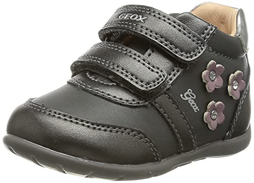 Geox Baby Girl B ELTHAN GIRL B FIRST STEPS DK GREY_25 EU