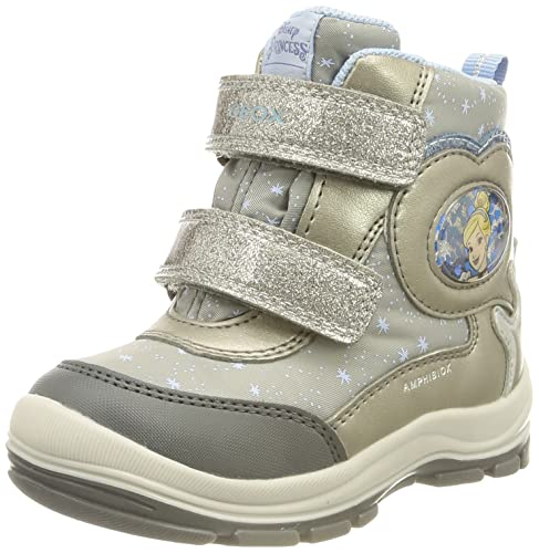 GEOX Baby Girl B FLANFIL GIRL B ABX ANKLE BOOTS DK SILVER_24 EU