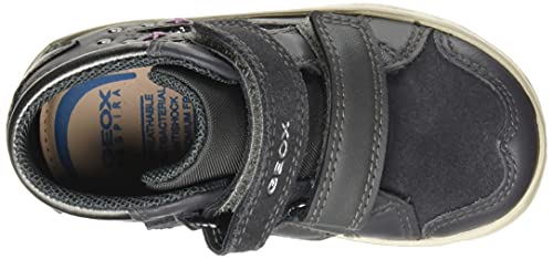 GEOX Baby Girl B KILWI GIRL SNEAKERS ANTHRACITE_22 EU