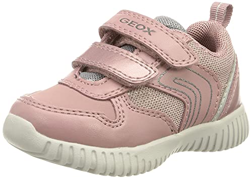 Geox Baby Girl B WAVINESS GIRL A SNEAKERS PINK/SILVER_23 EU