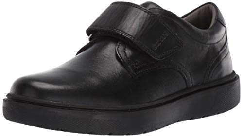 Geox J RIDDOCK BOY G Zapatos De Uniforme Escolar Niños, Negro (Black), 40 EU