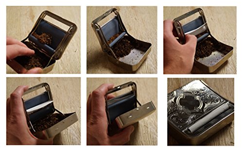 GERMANUS Cigarette Rolling Machine Basis – Máquina para liar cigarrillos, Maquina de llenado de Tabaco