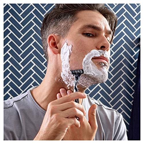 Gillette Mach3 Cuchillas de Afeitar Hombre, Paquete de 4 Cuchillas de Recambio