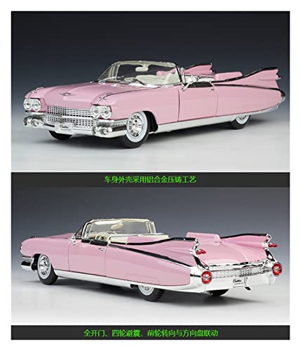 Giocattoli Modello Auto Collezione 1:18 para Cadillac 1959 Eldorado Biarritz Aleación Modelo De Coche Colección Regalo Juguete Decoración Adornos Ornamenti Decorativi Feste