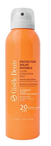 Gisèle Denis - Protector Solar en Spray, FPS20, Transparente, Waterproof, 200 ml